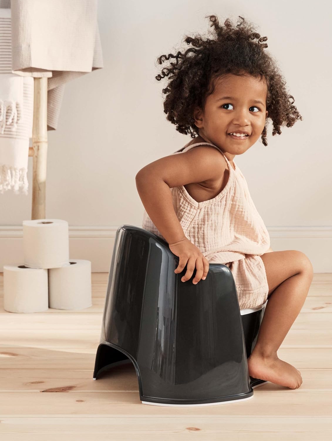 BabyBjörn Potty Chair, Deep green/White