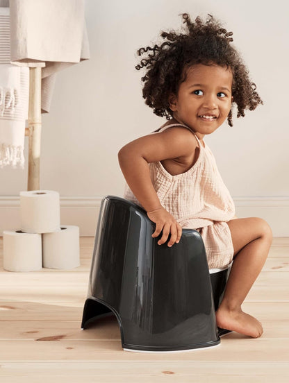 BabyBjörn Potty Chair, Deep green/White