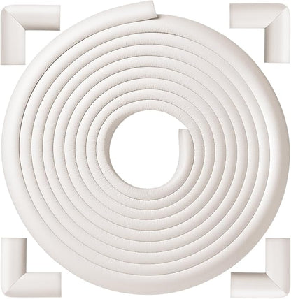 Mr. Pen- Furniture Corner & Edge Safety Bumpers, Small, 15ft Edge & 4 Corners, Baby Proof Corners and Edges, Baby Proofing Corner Guards, Baby Corner Protector Guards, Edge Protector for Baby