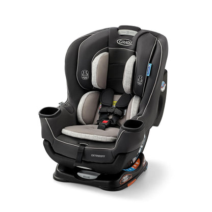 Graco® Extend2Fit Convertible Baby Car Seat, Rear and Forward Facing, Adjustable Extension Panel for Extra Legroom, Kenzie