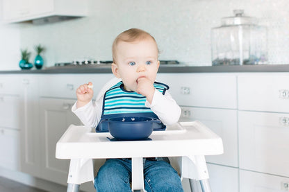 Bazzle Baby Silicone Suction Bowls with Suction Lid and Spoon | 3-piece set | BPA Free Silicone | Perfect for 4-36 Months.