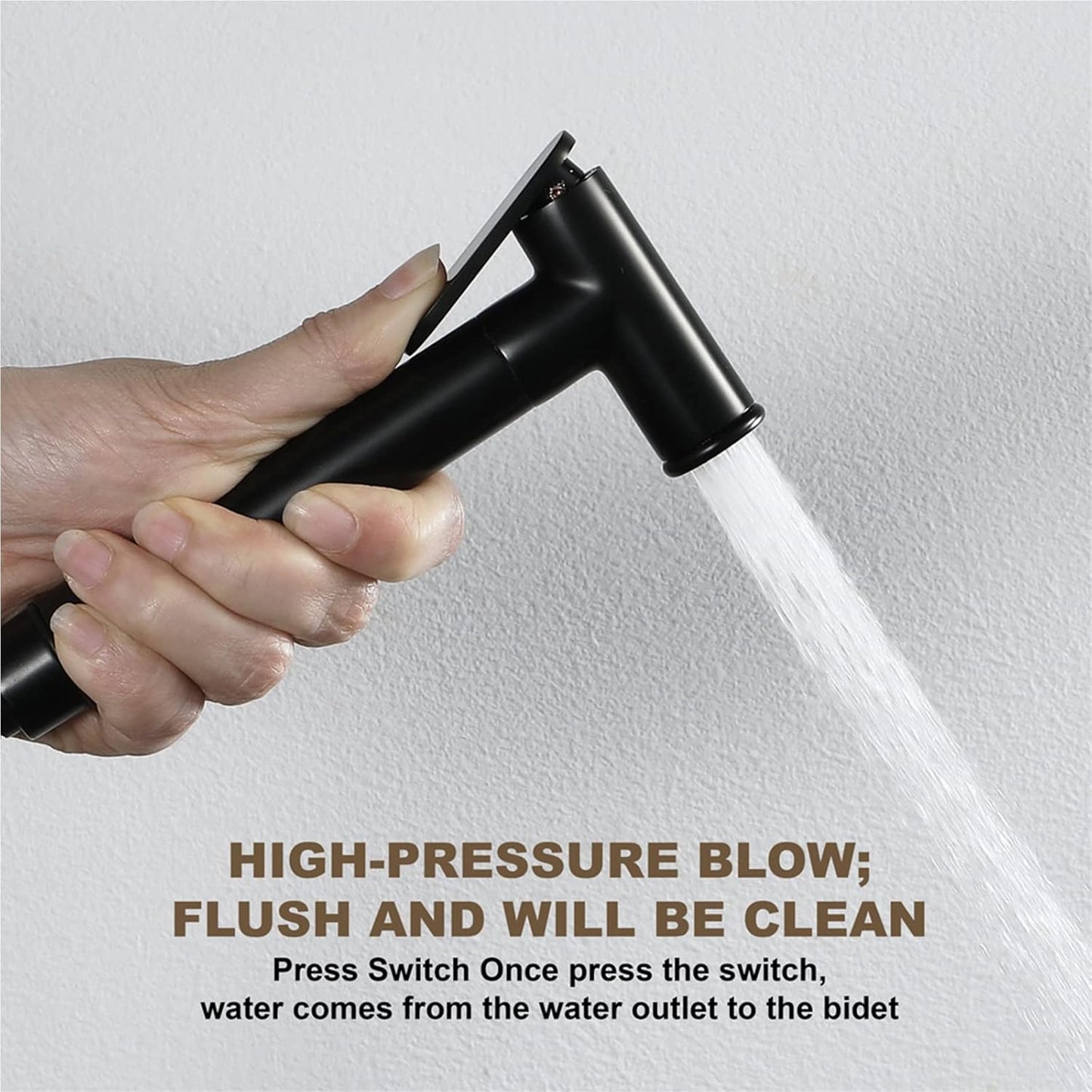 HandheldSprayer,Toilet Sprayer Head Stainless Steel HandheldSprayer Cloth Bathroom Diaper Sprayer for Kitchen and Toilet Cleaning,Type3(Type1)