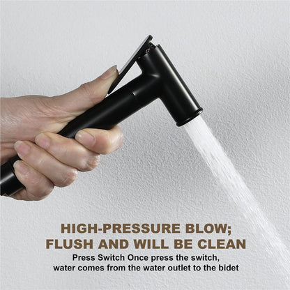 HandheldSprayer,Toilet Sprayer Head Stainless Steel HandheldSprayer Cloth Bathroom Diaper Sprayer for Kitchen and Toilet Cleaning,Type3(Type1)