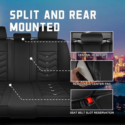 CTDS Car Seat Covers for MINI Convertible 2013-2026, Stylish Sport Seat Covers, Premium Nappa Leather Car Seat Cover. Automobile Seat Covers Sets.(Luxury 5 Seats/Beige)