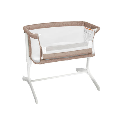 Baby Delight Beside Me Serenity Bassinet | Lightweight Bedside Sleeper & Baby Bassinet | 7-Position Height Adjustment | 100% GOTS Certified Organic Cotton Fabric | Organic Sage