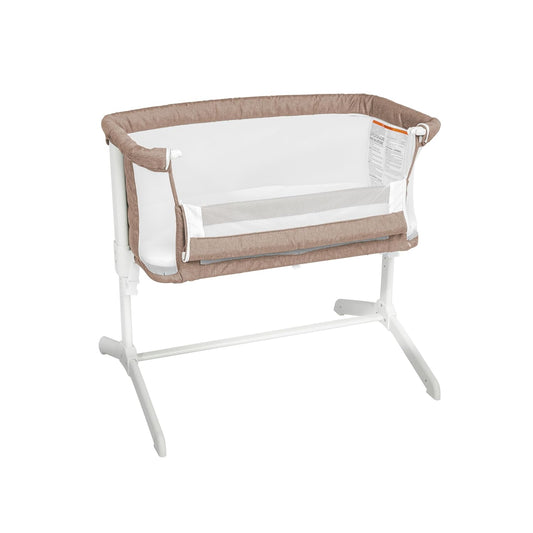 Baby Delight Beside Me Serenity Bassinet | Lightweight Bedside Sleeper & Baby Bassinet | 7-Position Height Adjustment | 100% GOTS Certified Organic Cotton Fabric | Organic Sage