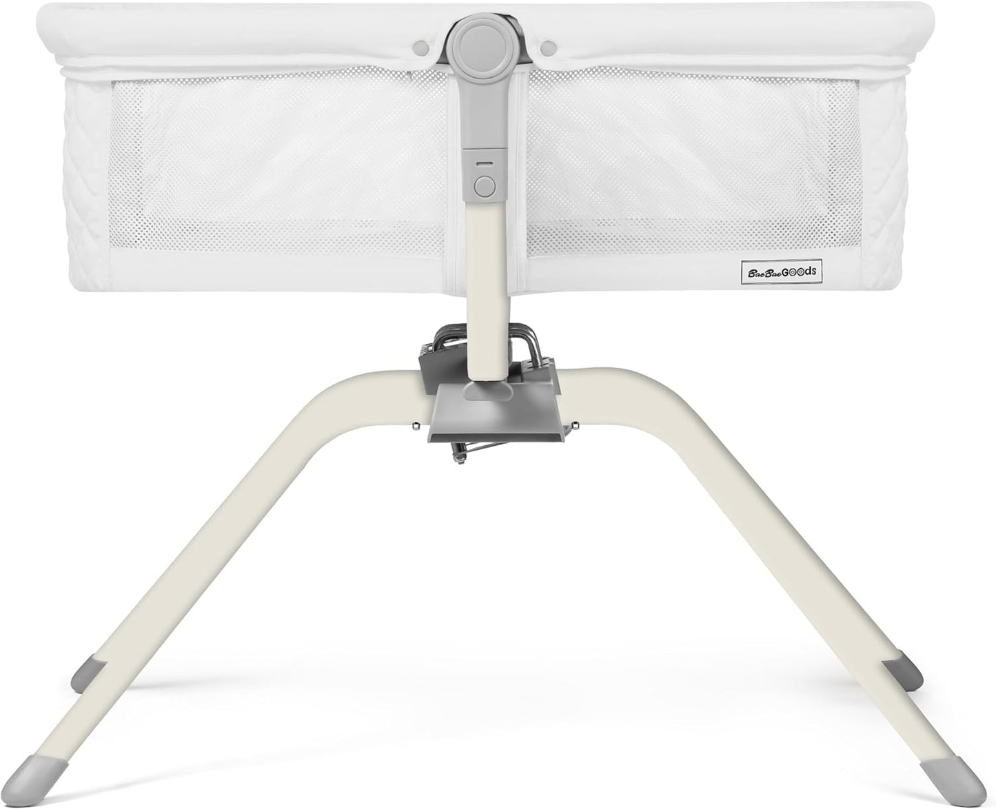 Baby Bassinet with Rocking/Gliding, Portable Bedside Sleeper for Baby with Foam Mattress, Baby Bedside Crib for Newborns and Infants with Carrybag