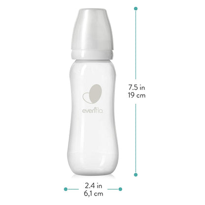 Evenflo Feeding Premium Proflo Venting Balance Plus Standard Neck Baby, Newborn and Infant Bottles - Developed by Pediatric Feeding Specialists - 9 Ounce (Pack of 6)