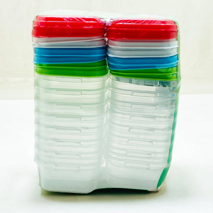 ARSUK Baby Food Containers (4oz/120ml, 8 Pack) - Small Plastic Containers with Lids - Toddler Snack Containers - Reusable Freezer Safe Food Storage Jars - BPA-Free, Leakproof & Microwave Safe