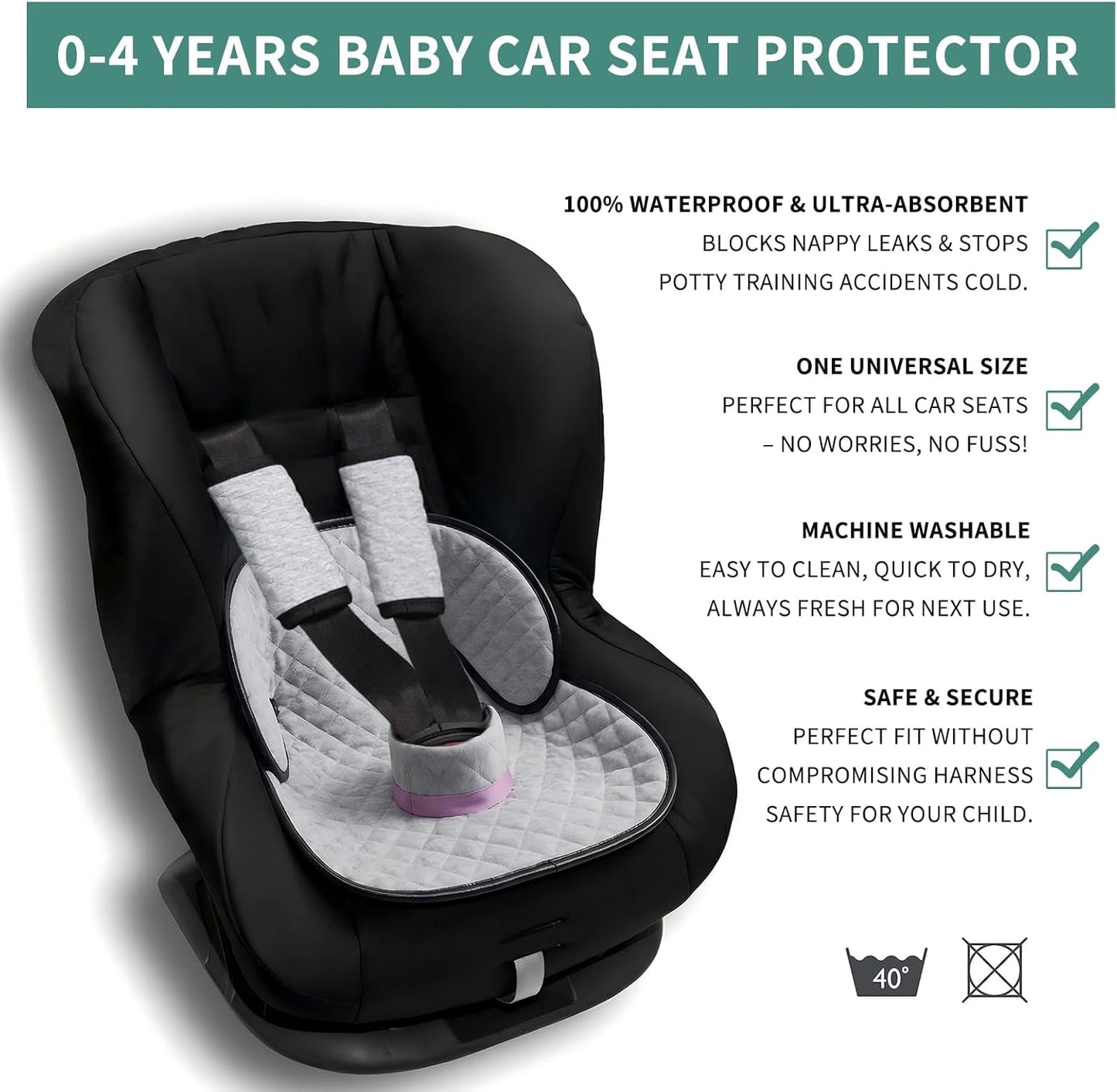 Baby Potty Training Car Seat Protector Liners