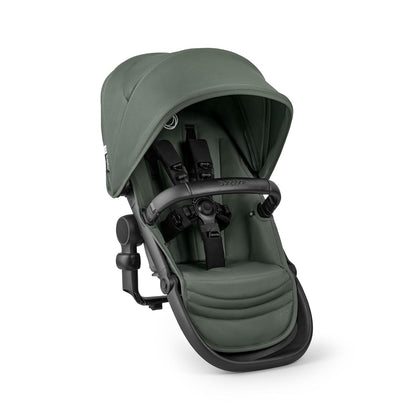 Bugaboo Kangaroo Sibling/Second Seat – Forest Green | Converts Kangaroo Stroller to Double | UPF 50+ Canopy, Adjustable Footrest, Reversible Toddler Seat