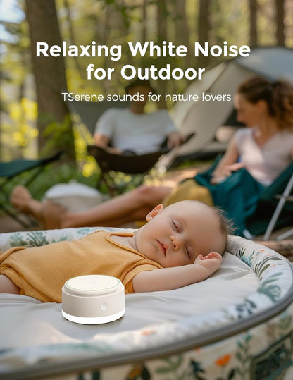 Momcozy Sound Machine for Baby-20 Soothing Sounds & Touch Warm Light Portable White Noise for Kids & Adults for Sleeping Timer and Memory | Ideal Travel Companion & Nursery Must-Have