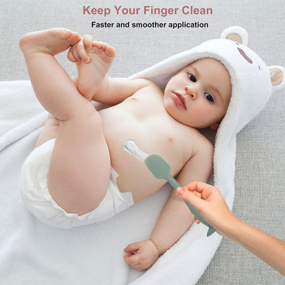 3 Pack Baby Diaper Paste Spatula, Newborn Diaper Cream Applicator, Suitable for Aquaphor & Desitin