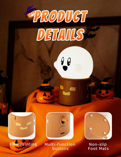 3pcs Cozy Campfire Nightlight Kits, Soothing Nature Sounds, White Noise Night Light for Baby Adult, Rechargeable, Cute Flame Lamp, Best Gift for Kids Bedrooms Camping Trips