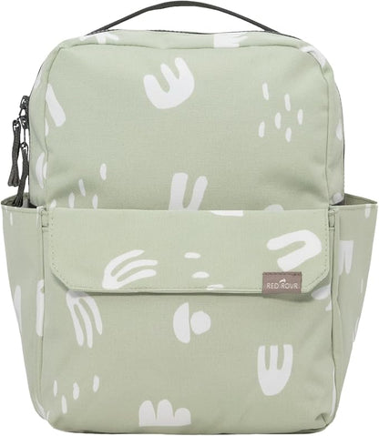 RED ROVR Mini Roo Lightweight Backpack | 6 pockets for everyday essentials (Pear Doodle)