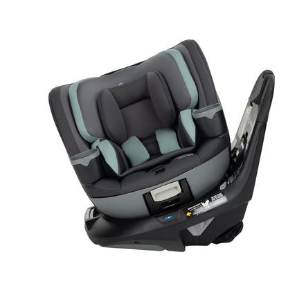 Safety 1st Turn and Go 360 ST Rotating All-in-One Convertible Car Seat, SafetySwivel Technology, SecureTech Installation, 3-in-1 Rear-Facing, Forward-Facing, Booster, 5-100 lbs, Siberian Caviar