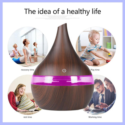 Portable Mini Cool Mist Humidifier, 400ml Ultrasonic Humidifier with 7 Color Night Lights, 2 Mist Modes, 10-20 Hours Runtime, Ultra-Quiet for Bedroom, Nursery, Office, Car, USB Powered (White)