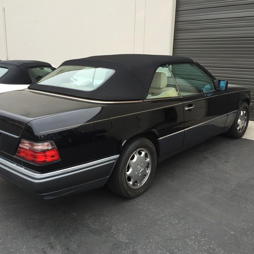 Sierra Auto Tops Convertible Top Replacement for Mercedes 1992-1995 300CE/E320 (W124), TwillFast II Canvas, Black