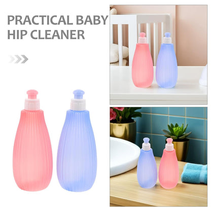 Portable Bidet Sprayer for Infants, 350ml Reusable Bum Cleaner Bottle, Handheld Travel Wash Spray for Personal Hygiene and Diaper Cleaning, 2pcs