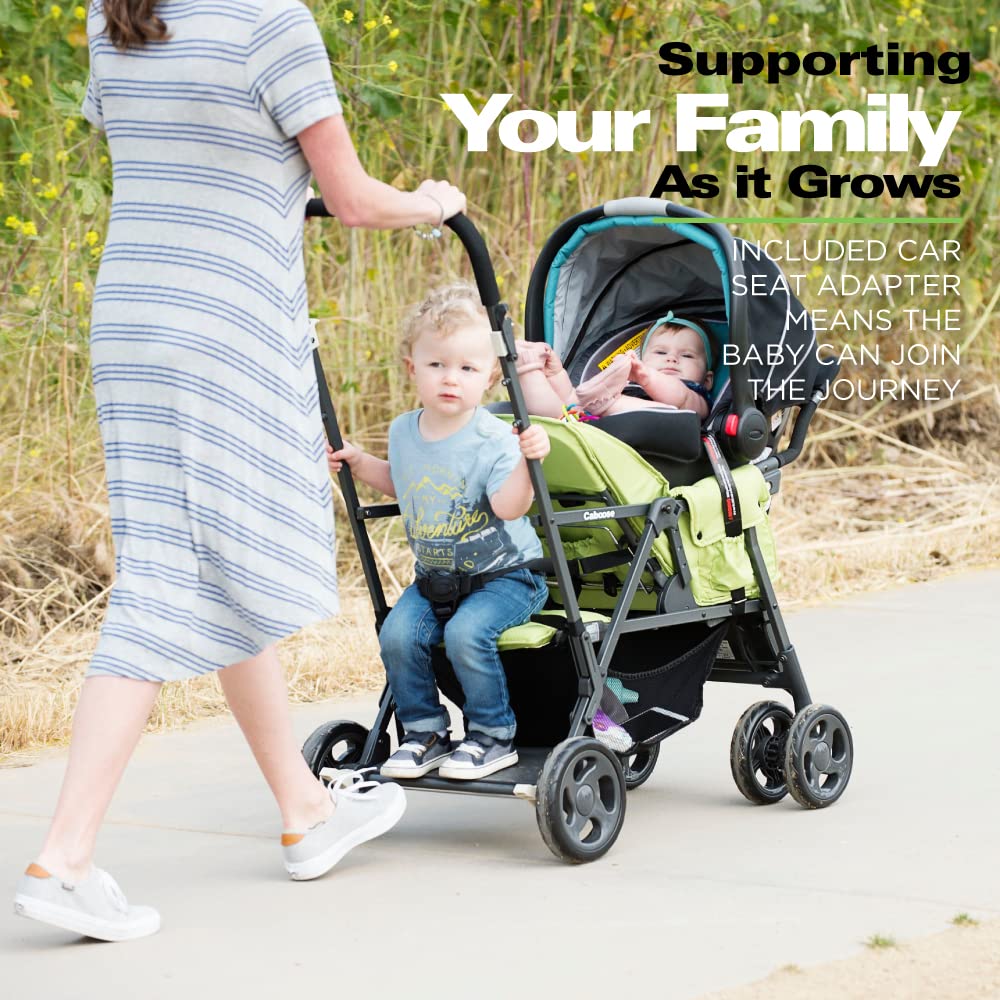 Joovy Caboose LX Tandem Stand-on Stroller, Black