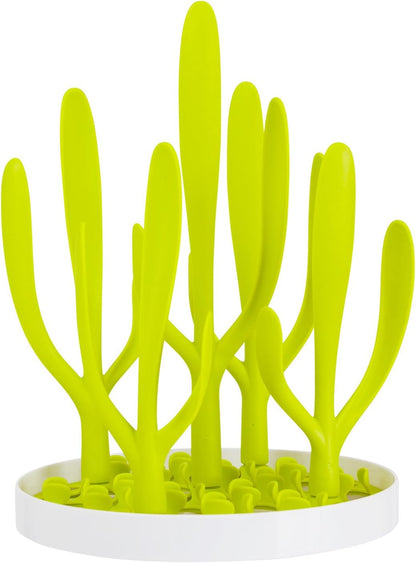 Boon Sprig Countertop Baby Bottle Drying Rack - Nature Inspired Upright Bottle Rack Dryer -Upright Drying Rack for Bottles and Baby Accessories - Baby Bottle-Feeding Supplies