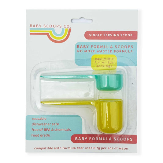 Infant Formula Measuring Scoop — Precise 1oz & 2oz Single-Serving for Newborns & Infants, BPA-Free Design
