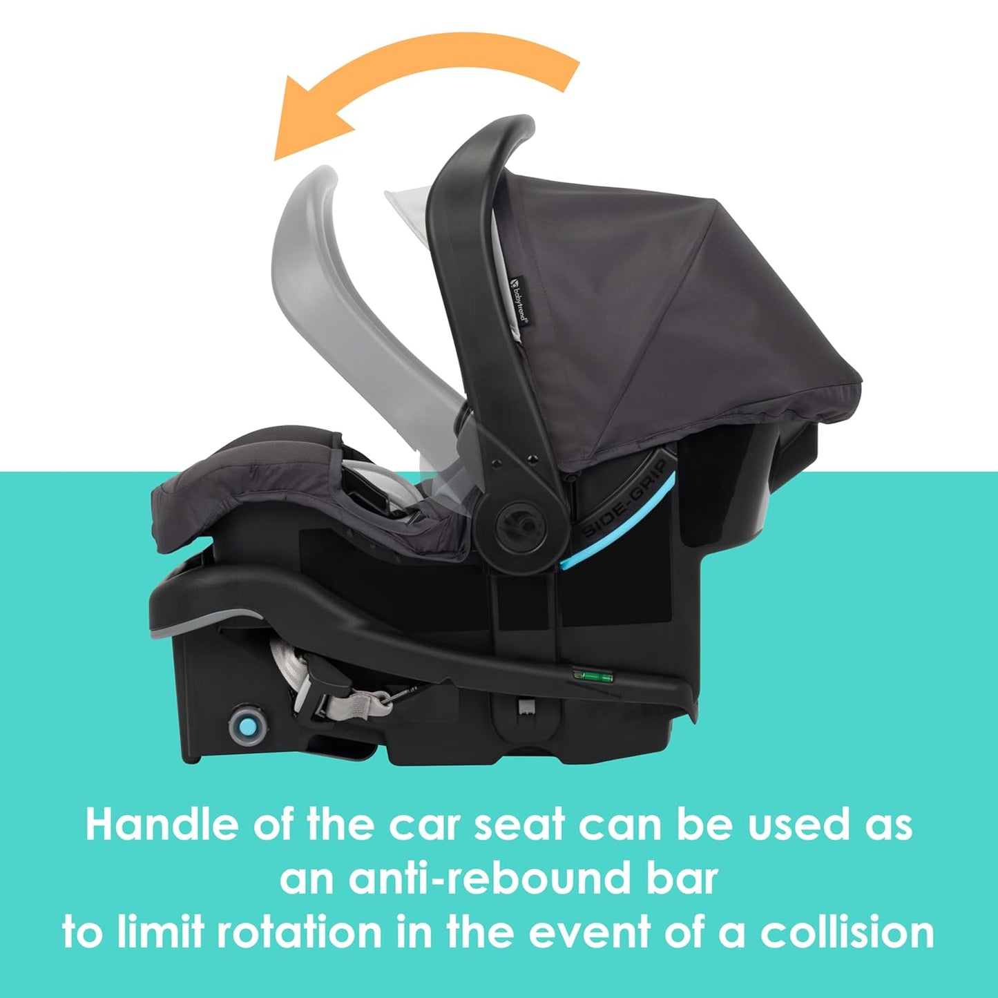 Baby Trend EZ-Lift™ PRO Infant Car Seat, Dash Tan – Lightweight Premium Carry, Plush Infant Cushioning, Adjustable Harness Support