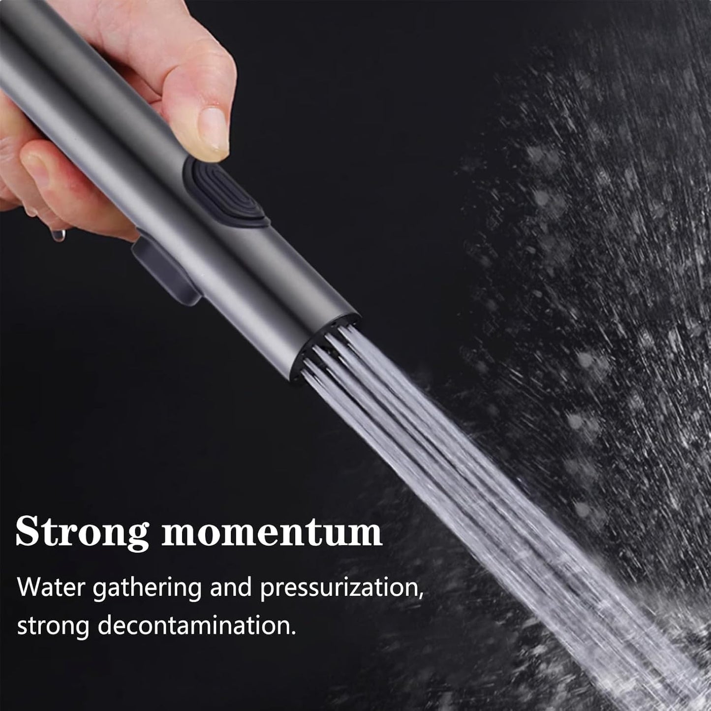 Handheld Toilet Bidet Sprayer for Toilet-Adjustable Water Pressure Control with Bidet Hose for Feminine Wash, Stainless Steel Brushed Nickel Bidet Faucet Cloth Diaper for Baby Wash