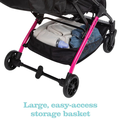 Disney Mickey Mouse Teeny Ultra Compact Stroller, Let's Go Mickey!, Black