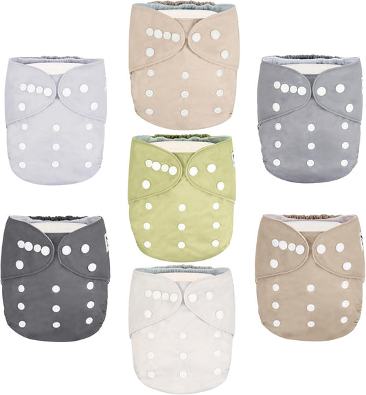 Nora's Nursery Cloth Diapers + Nora's Nursery Pail Liner for Cloth Diapers