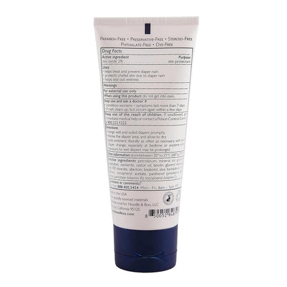 Noodle & Boo The Best Diaper Rash Ointment, Multi Purpose Baby Skin Care Zinc Oxide Ointment For Diaper Rash Prevention, Treatment & Relief, Fragrance Free