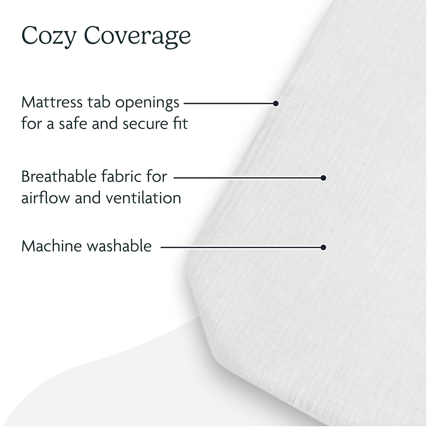 UPPAbaby Mattress Cover for Remi Playard/Soft and Breathable/Machine Washable/Organic Cotton