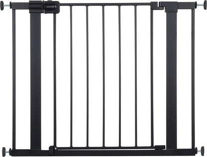 Safety 1st Easy Install 28'' Walk Thru Gate, Fits Between 29'' and 38'', Black, 1-Pack,(GA105CBLK)