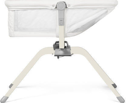 Baby Bassinet with Rocking/Gliding, Portable Bedside Sleeper for Baby with Foam Mattress, Baby Bedside Crib for Newborns and Infants with Carrybag