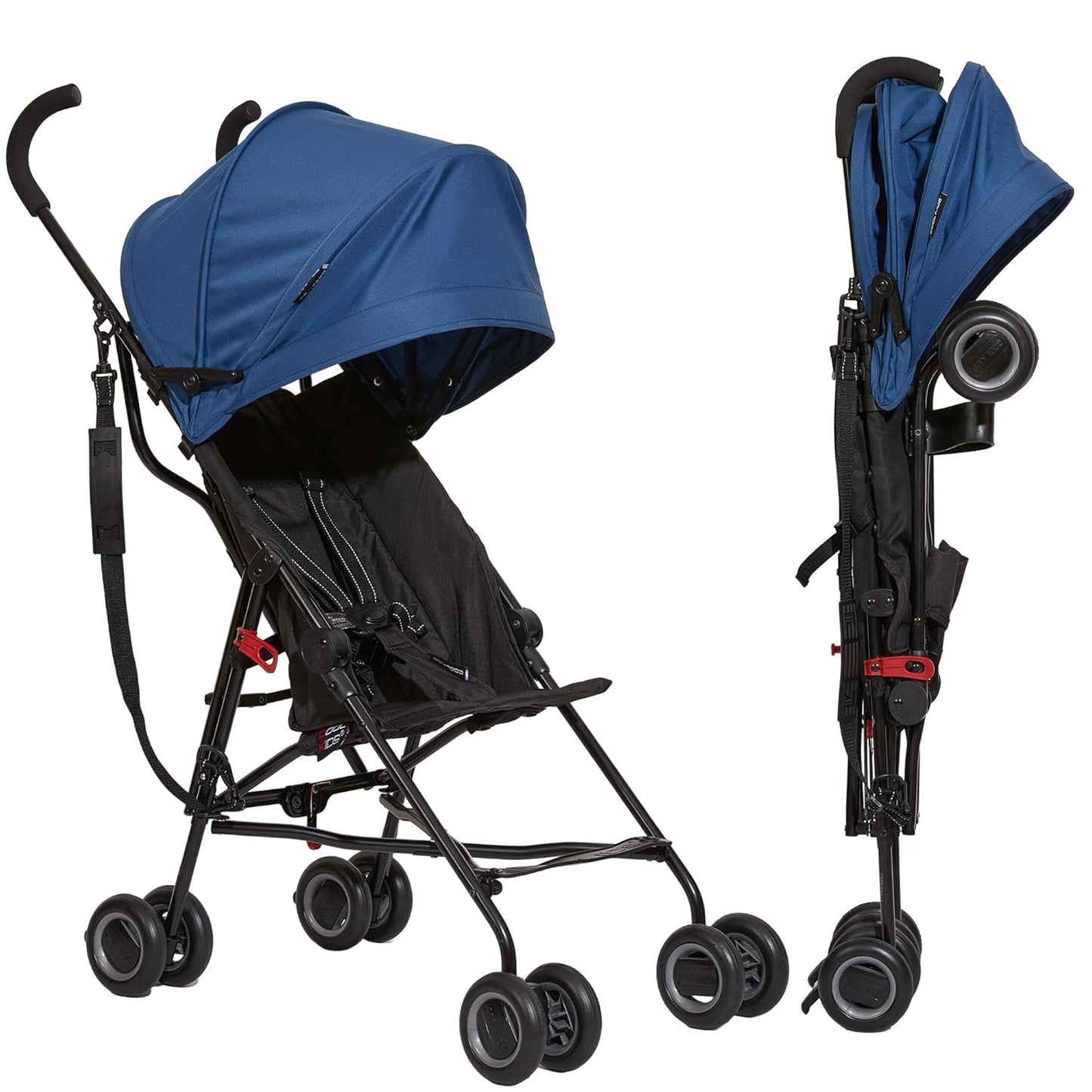 Baby Stroller, Cool Kids Lightweight Travel Stroller with Carrier for Walking, Shopping, and Playgrounds