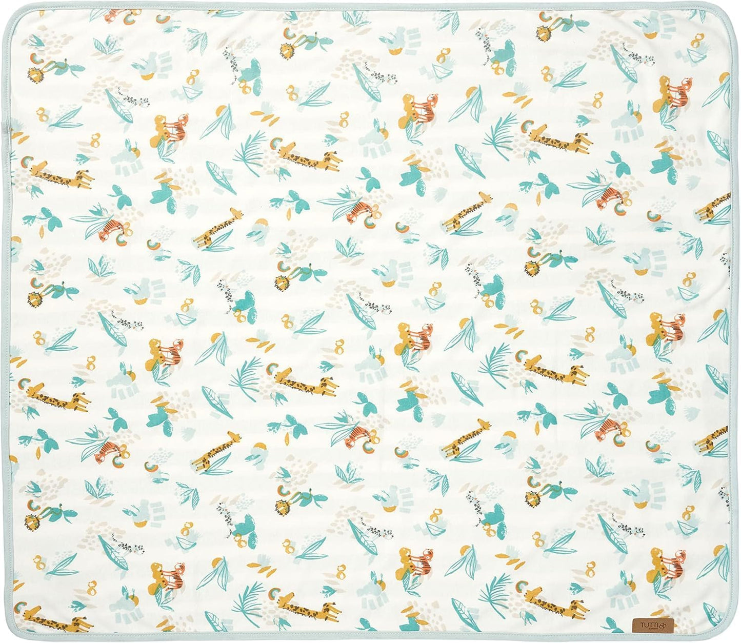 Tutti Bambini Premium Bassinet Sheets (2 Pack) - Soft & Breathable Bamboo Jersey, Double-Strength Bedside Sleeper Sheets, Fits Mattresses from 20.8 x 31.5 in to 23.6 x 35.4 in (Our Planet)