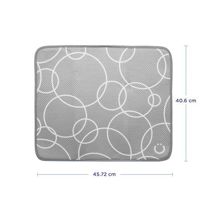 Ubbi Microfiber Dish Drying Mat, Baby Bottle Drying Mat, Kitchen Counter Dish Mat, Pack of 2