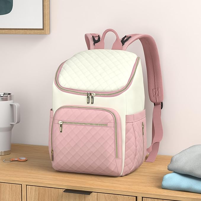 LOVEVOOK Diaper Bag Backpack Large Capacity Baby Bag with Portable Changing Pad, Multifunction Baby Travel Backpack