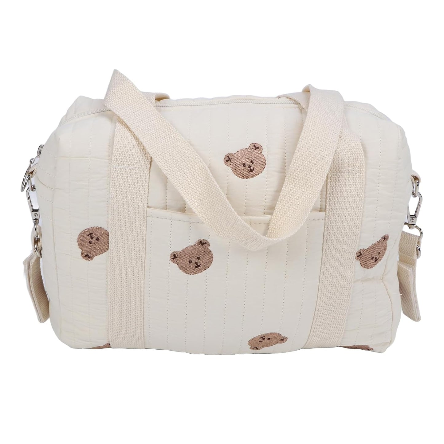 Fafeicy Universal Stroller Organizer, Multifunctional Baby Stroller Storage Bag Baby Stroller Bag Reusable Handbag Nappy Bag (Rabbit Bag)