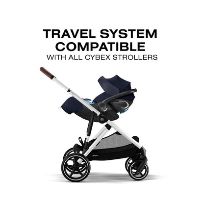 CYBEX Cloud G Pro Comfort Extend Infant Car Seat - Ocean Blue