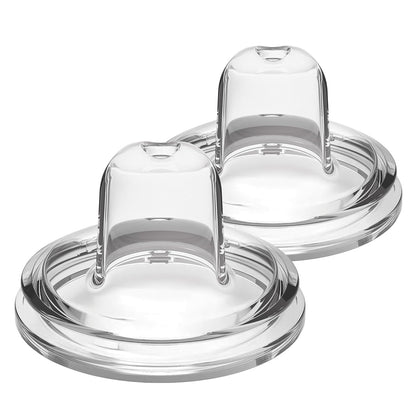 Dr. Brown’s Natural Flow® Level 2 Wide-Neck Baby Bottle Silicone Nipple, Medium Flow, 3m+, 100% Silicone Bottle Nipple, 6 Pack