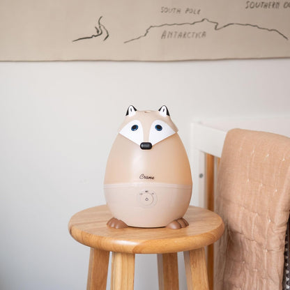 Crane Baby Mini Adorable Snow Owl Baby Humidifier, 0.5 Gal Cool Mist Humidifiers with Aroma Tray and Nightlight, Whisper Quiet Ultrasonic Humidifier for Baby and Toddler Room, Congestion Relief