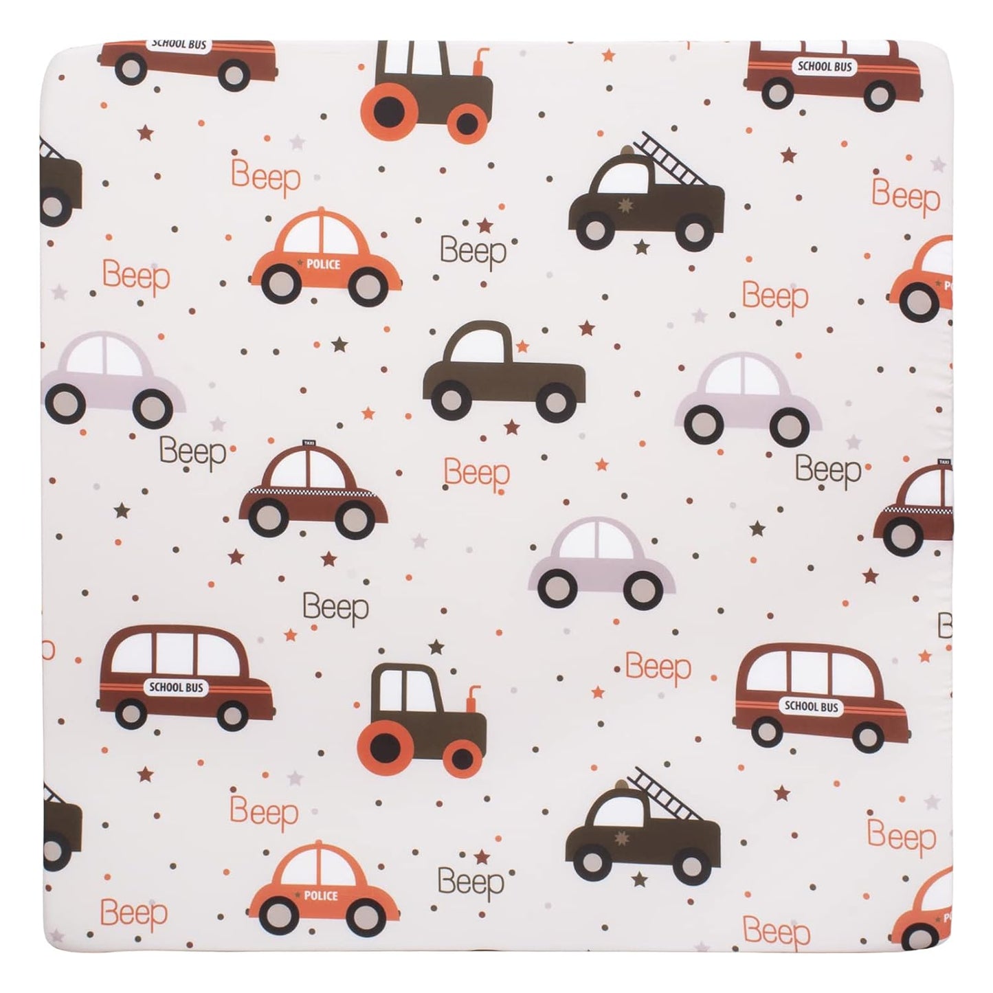Cloele Square Playard Fitted Sheet 36x36, Ultra Soft Polyester Playpen Sheet for Baby & Pet, Dogs Pattern Pack and Play Crib Sheets, Portable Playard Mattress Cover