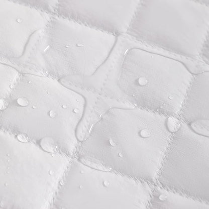 NTBAY 2 Pack Waterproof Mini Crib Mattress Protector, Quilted 24"x38" Fitted Mattress Cover - Machine Washable - Soft and Breathable Baby Mattress Pad Sheet for Mini Crib and Baby Playards, Purple