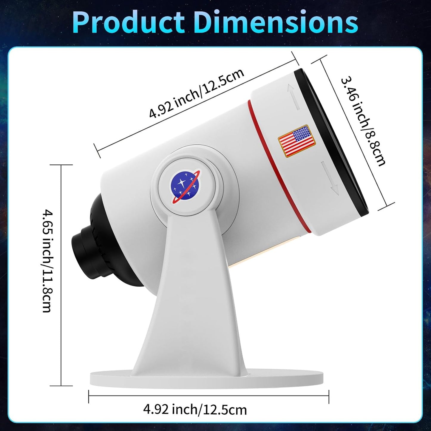 [White Noise] Galaxy Projector with Sound Machine 28 Soothing Sounds Memory Function Sleeping Timer Star Light Planetarium Projector with Starry Sky Space Solar System Moon Nebula for Adults Baby Kids