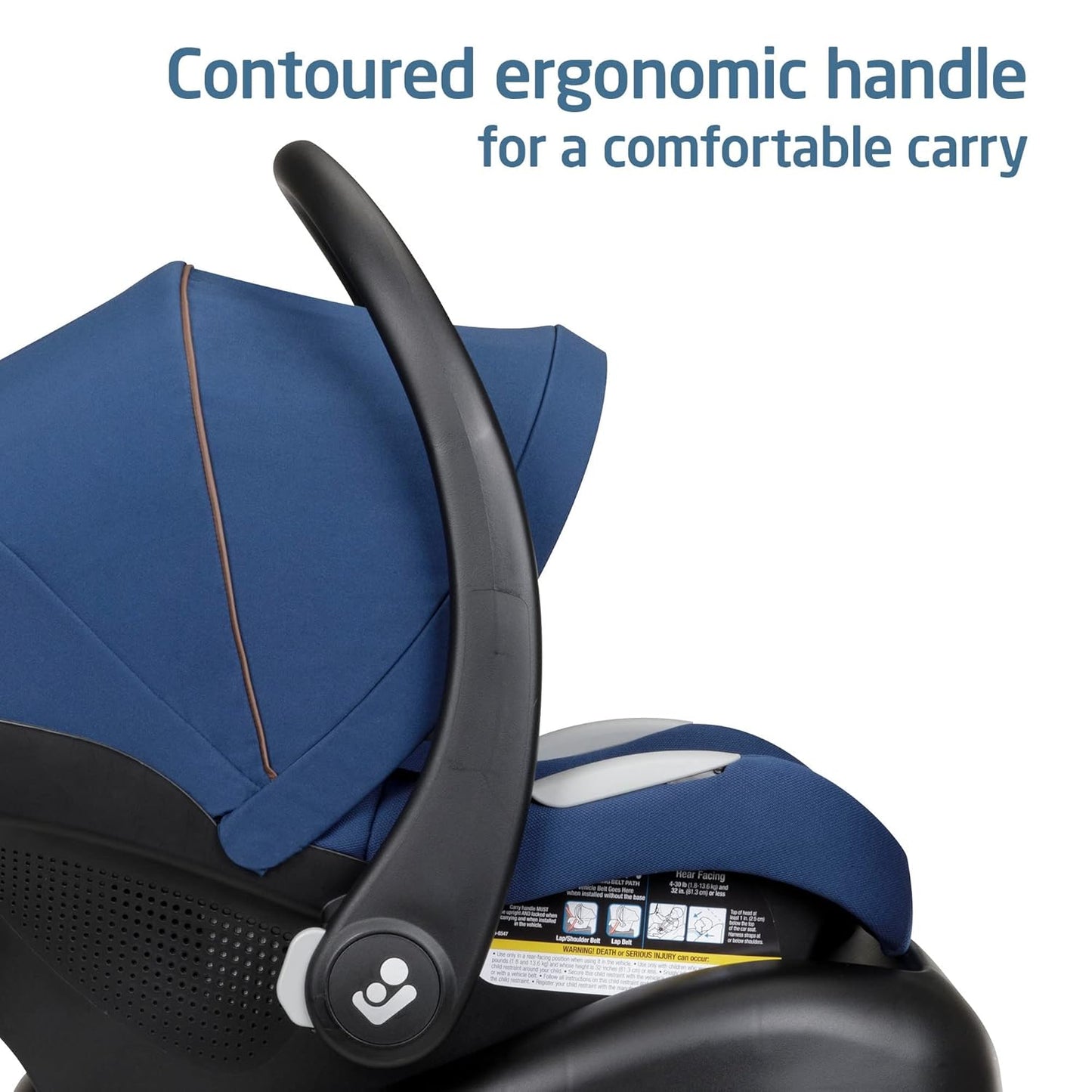 Maxi-Cosi Mico Luxe Infant Car Seat with Base, Rear Facing Car Seat for Babies, Baby Carseat 4-30 lbs, Baby Car Seats, Infant Car Seats, New Hope Tan