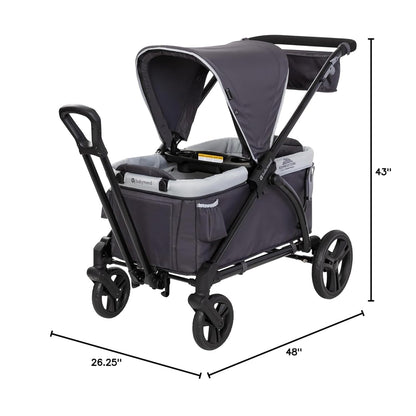 Baby Trend Expedition Stroller Wagon, Liberty Midnight