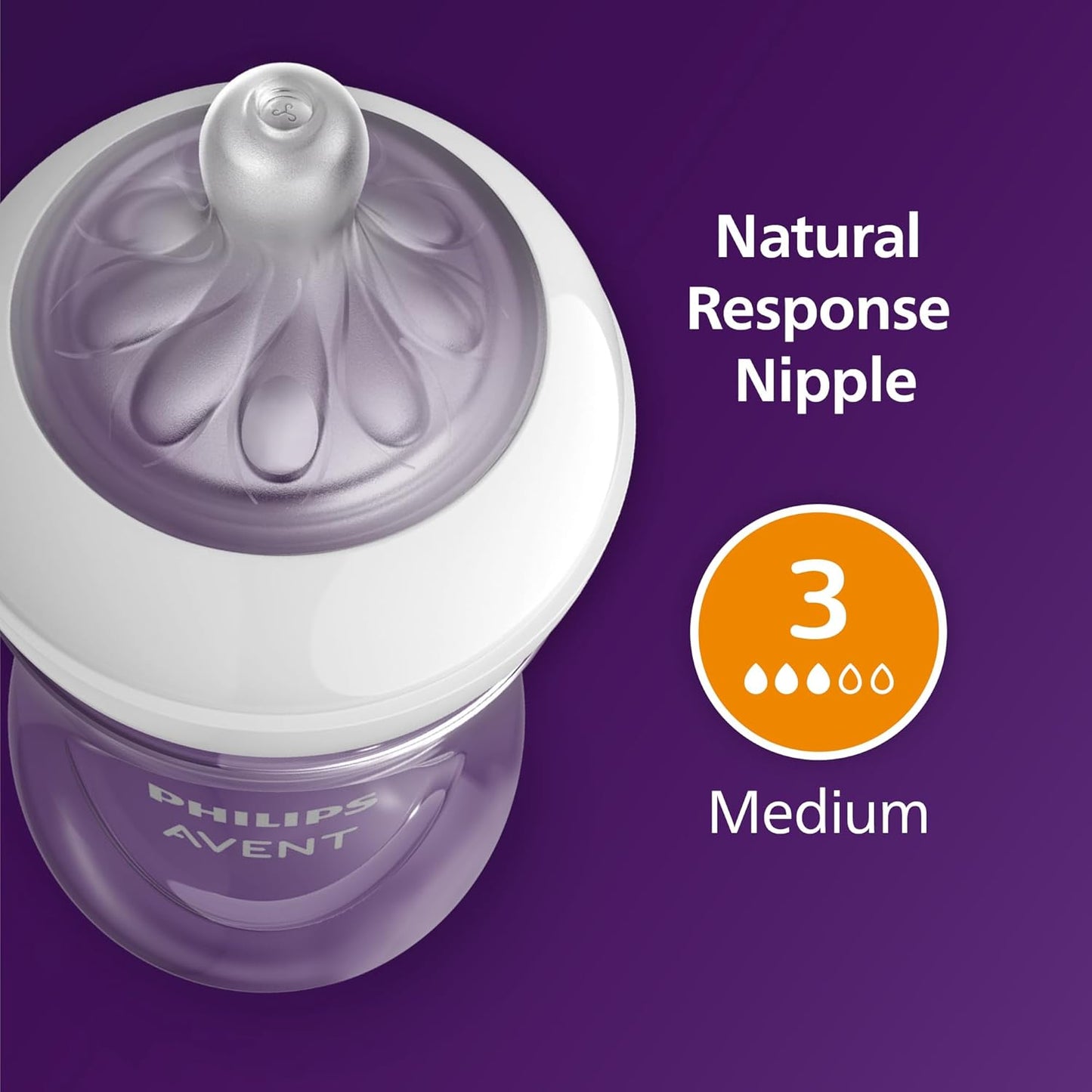 Philips AVENT Natural Baby Bottle with Natural Response Nipple, Teal Baby Gift Set, SCD837/02