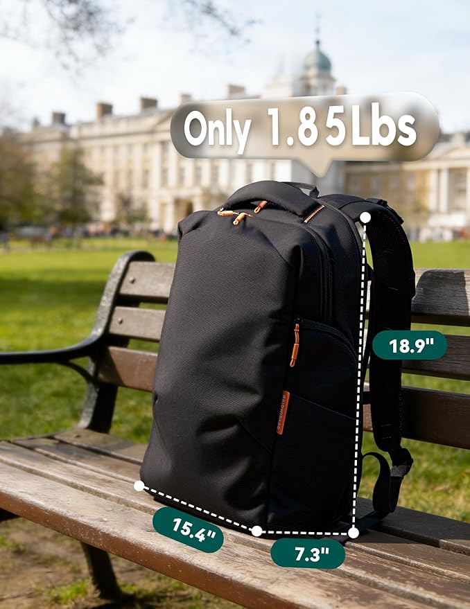Babelio Grid Wizard Diaper Bag Backpack - Multi Function Waterproof Diaper Bag, Travel Essentials Baby Bag with 4 Individual Organizers, Insulated Bottle Holders, Baby Shower Gifts, Black