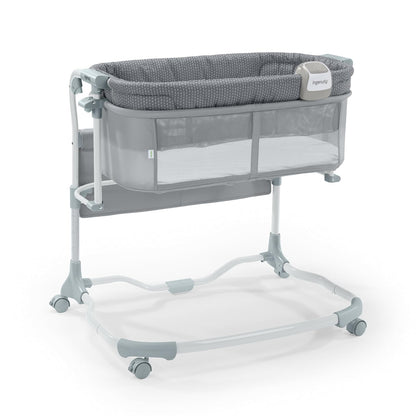 Ingenuity Dream Hero Starlight 3-in-1 Co-Sleeping Bassinet and Crib - Lume (Grey), Unisex, Newborn to 12 Months
